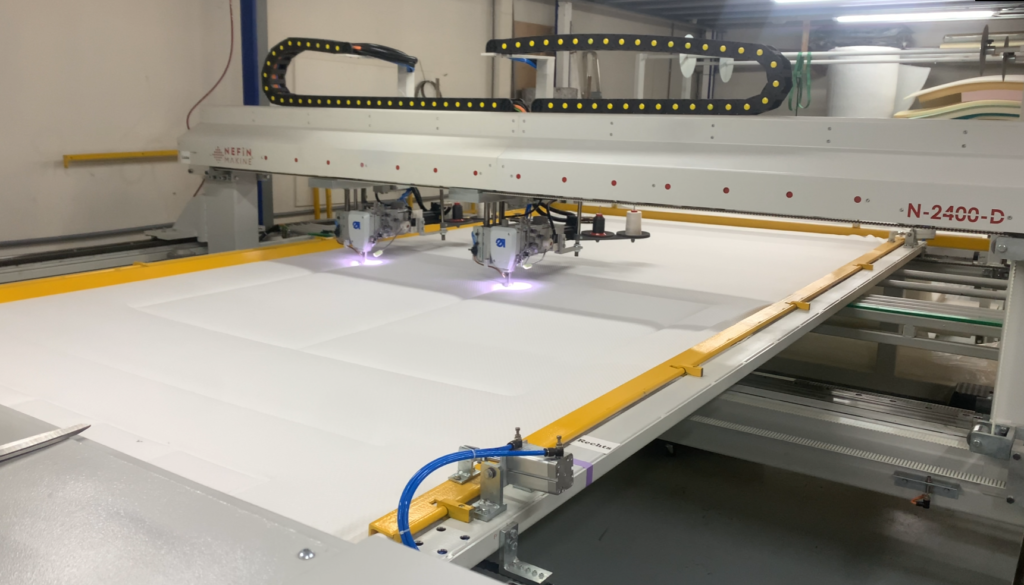 Double Head Quilting Machine